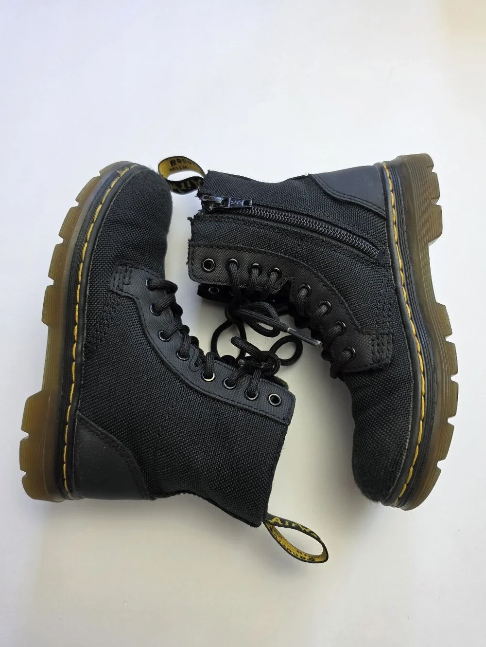 Dr. Martins Junior Combs Extra Tough Poly Casual Boots - Kids 12